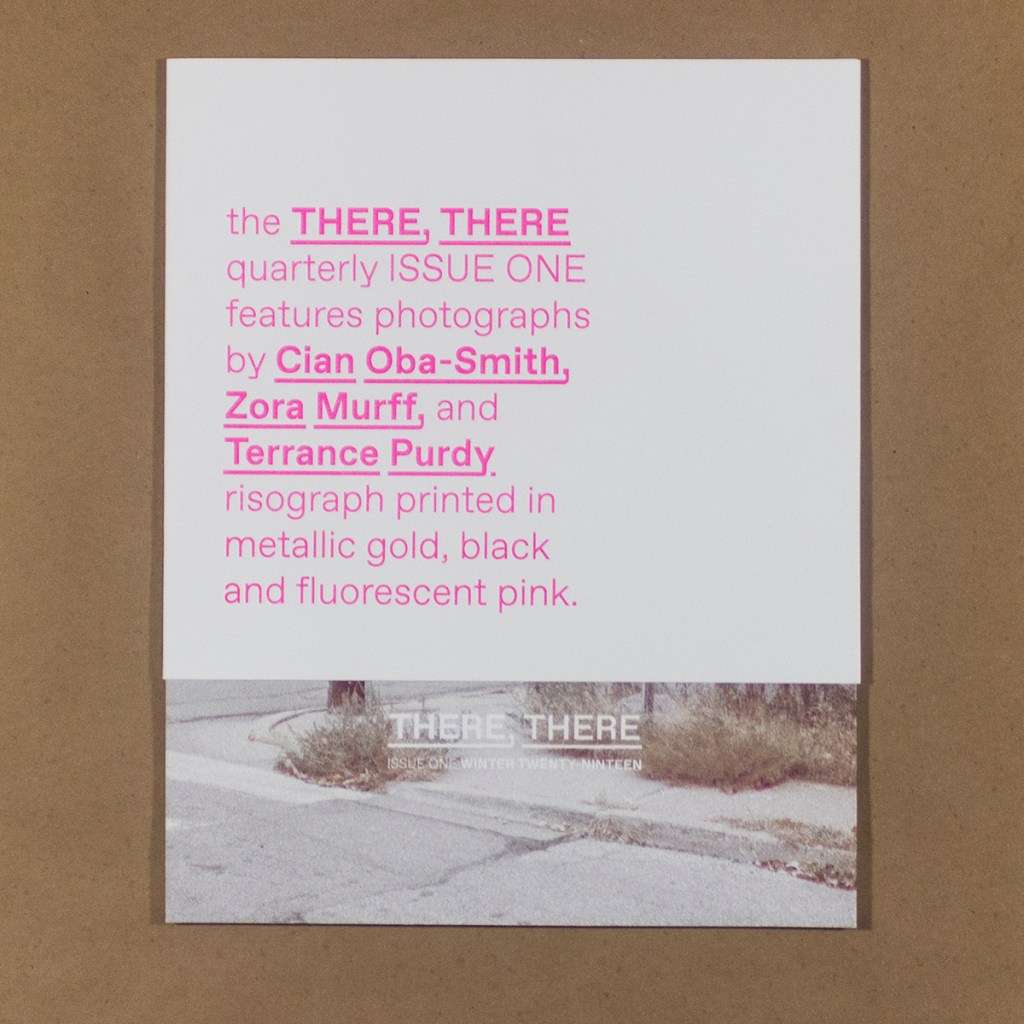 THERE THERE Quarterly, Issue 1, Cover