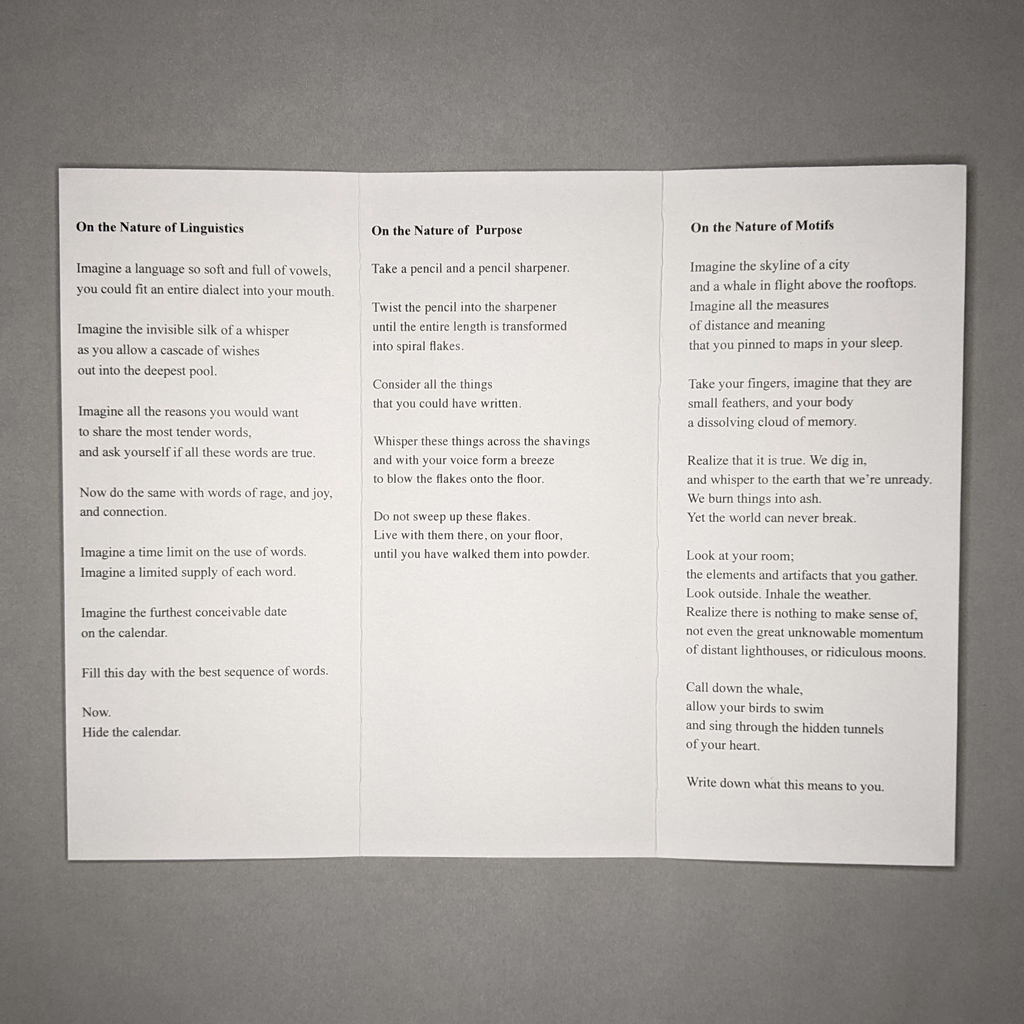Pamphlets – Artists’ Book Reviews