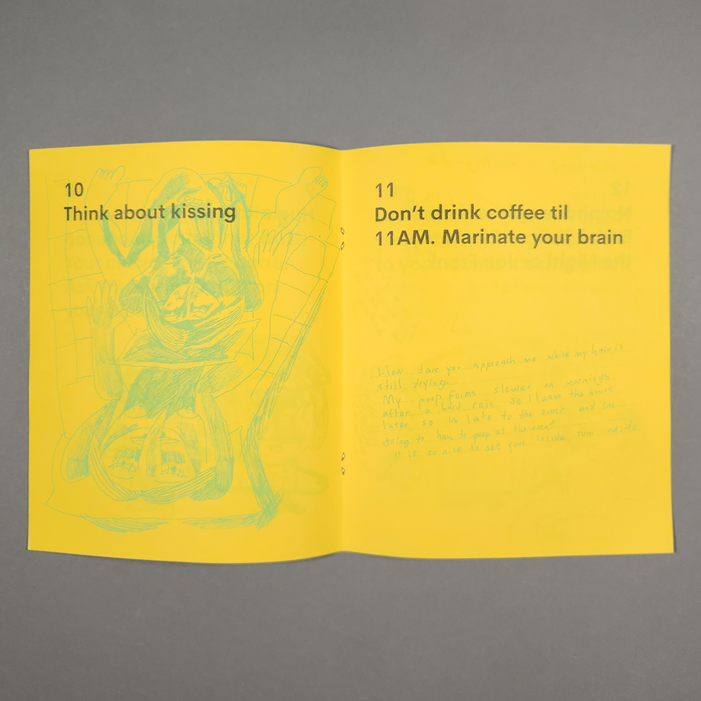 Inside spread from Jane Ferry's issue of how to build a ____.